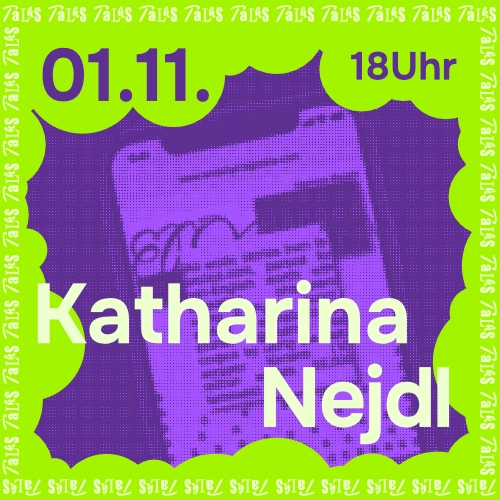 Instagram-Post zum Uni-Vortrag von Katharina Nejdl, in Zusammenarbeit mit Lena Preuß